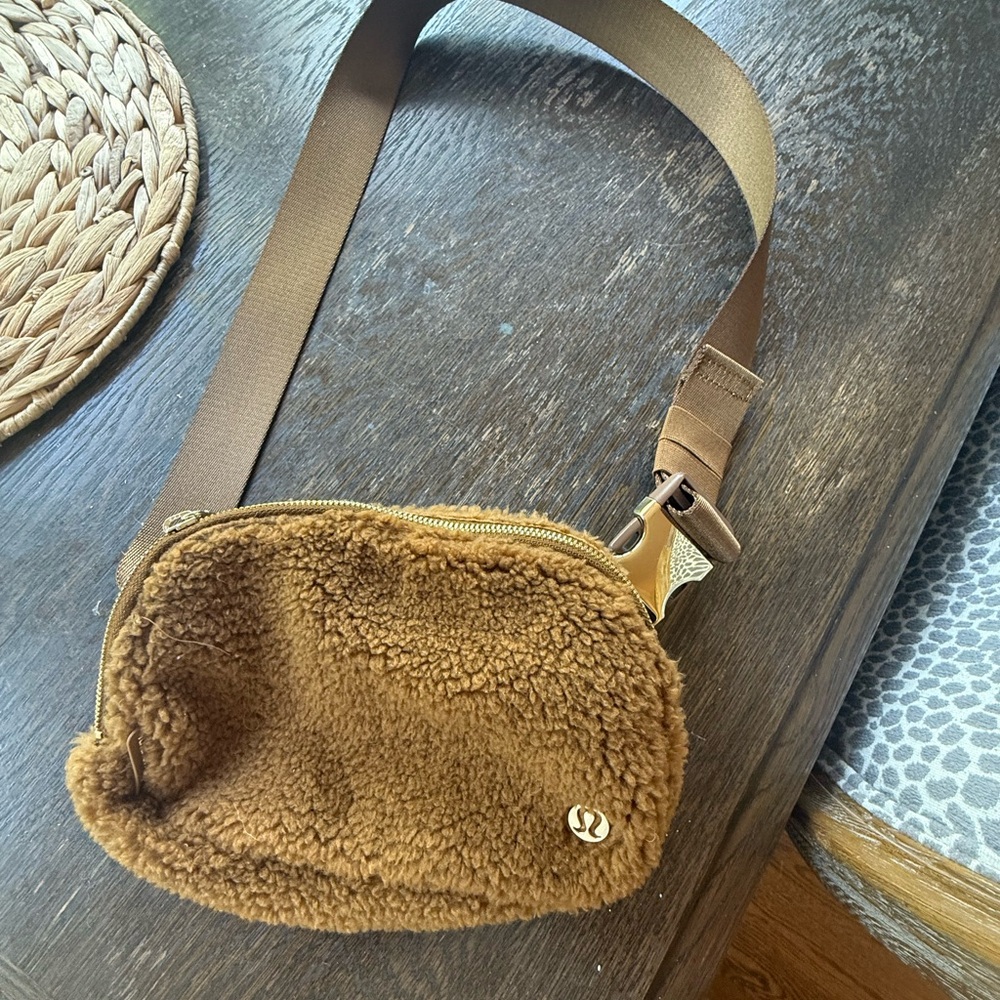Lululemon Fleece Belt Bag Brand New. Never worn